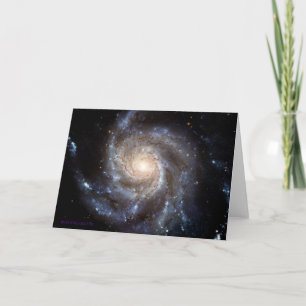 Tarjeta Galaxia espiral - esconda dentro
