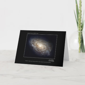 Tarjeta Galaxia espiral NGC 4414 Telescopio Hubble Foto