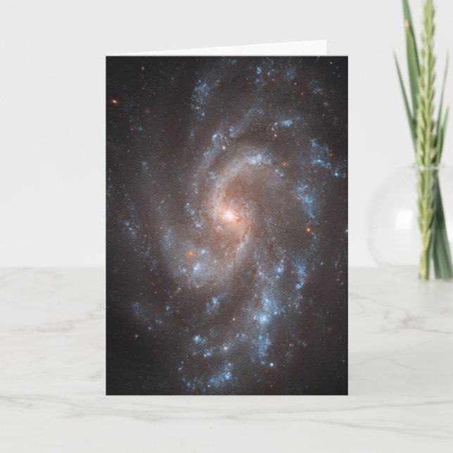 Tarjeta Galaxia Espiral Ngc 5584 (Anverso)