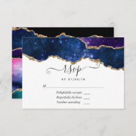 Tarjeta Galaxy Agate RSVP