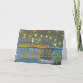 Tarjeta Galería " noche estrellada de Smeraldo en el Rhone