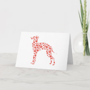 Tarjeta Galgo italiano