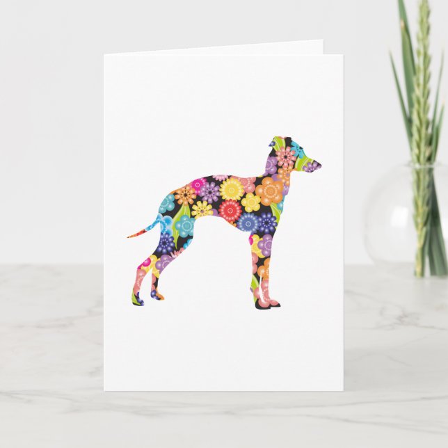 Tarjeta Galgo italiano (Anverso)