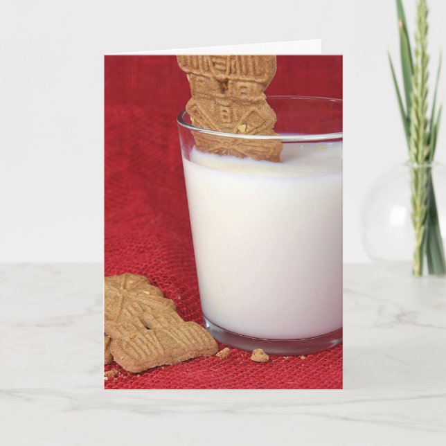 Tarjeta Galleta de molino de viento de cumpleaños en la le (Anverso)