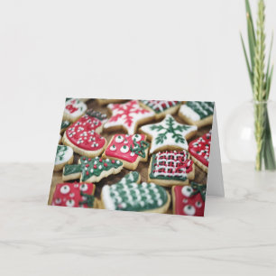 Tarjeta Galletas de Navidad
