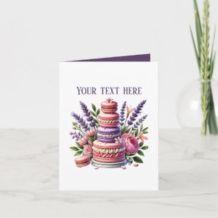 Tarjeta Galletas de panadería lindas personalizables
