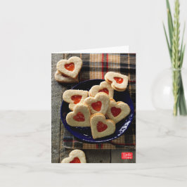 Tarjeta Galletas del coco del amor