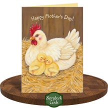 Gallina Madre Dulce y Pollitos Durmientes Día de l