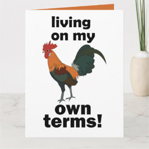 Tarjeta Gallo Bankiva Vivir En Mis Propios Términos Gallo