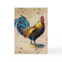 Gallo del vintage, cumpleaños