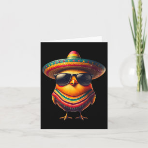 Tarjeta Gallo Mexicano Cinco De Mayo Amante Del Pollo Dive