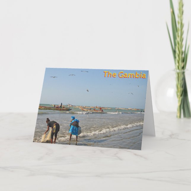 Tarjeta Gambia (Anverso)