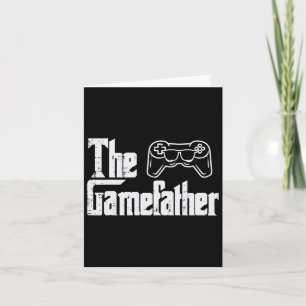 Tarjeta Gamefather Fun Gaming de Padres Día Parodia de Jug