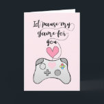 Tarjeta Gamer Birthday Card<br><div class="desc">Gamer Birthday Card</div>