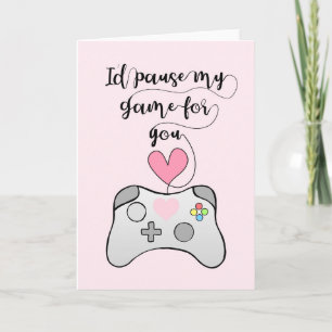 Tarjeta Gamer Birthday Card