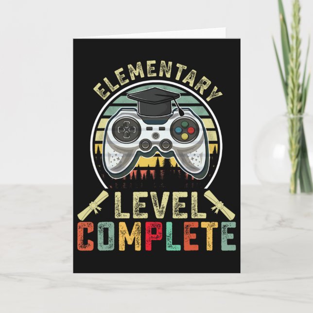 Tarjeta Gamer de nivel elemental completo graduado element (Anverso)