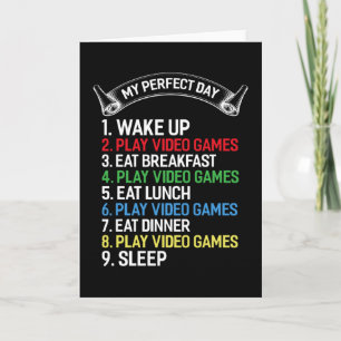 Tarjeta Gamer dice Gaming Funny Gaming Gift Idea