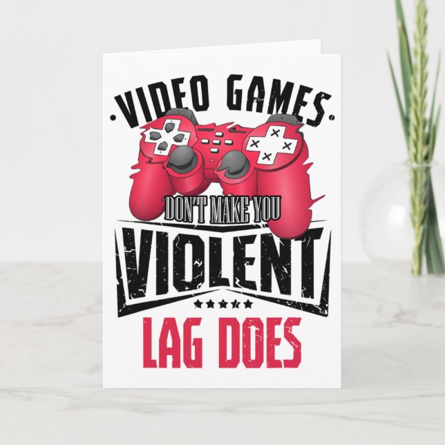 Tarjeta Gamer Gamer Video Games Controller Computer Gaming (Anverso)