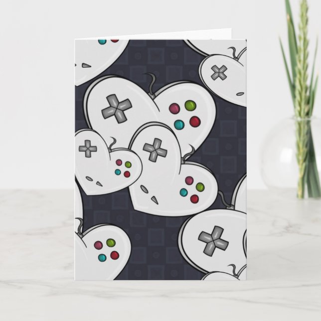 Tarjeta Gamer Love Controller Heart (Anverso)