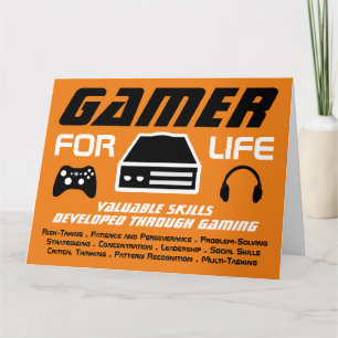 Tarjeta Gamer para la vida