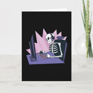 TARJETA GAMER SKELETON