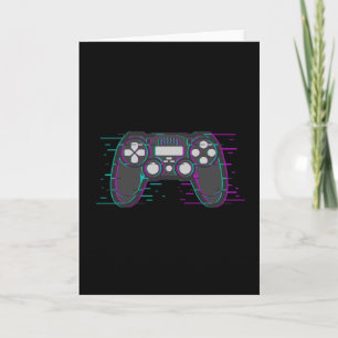 Tarjeta Gaming Controller Game Gamer Video Game Gift Idea