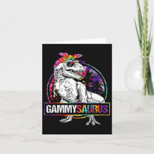 Tarjeta Gammysaurus Dinosaur Gammy Saurus Familia Coincide