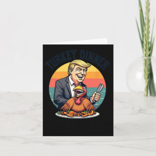 Tarjeta Ganador Ganador Cena De Pavo Donald Trump Divertid