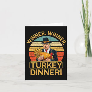 Tarjeta Ganador Turco Cena Humor gracioso Trump