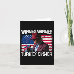 Tarjeta Ganador Turco Cena Humor gracioso Trump