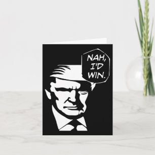 Tarjeta Ganaría memes graciosos de Trump 2024 en la republ