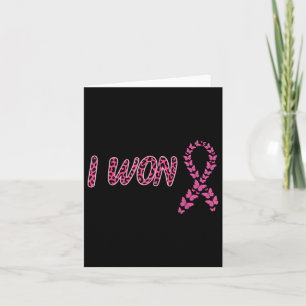 Tarjeta Gané Conciencia del Cáncer de Mama Soporte Cinta R