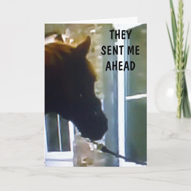 TARJETA GANG ME ENVIÓ A DECIR FELIZ CUMPLEAÑOS (Anverso)