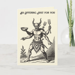 Tarjeta Ganga Gramma Demonio Cuatro Brazos Un Propósito Au