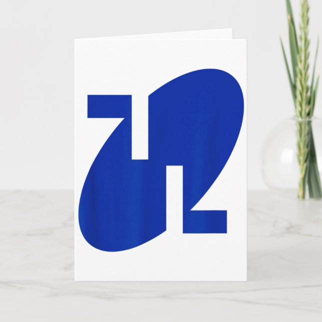 Tarjeta Gangnam District Flag Symbol Seoul South Korea _3  (Anverso)