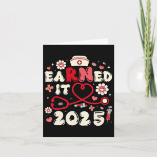 Tarjeta Ganó En 2025 Para La Graduación De Enfermeras O Rn