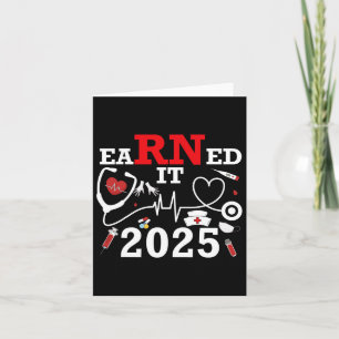 Tarjeta Ganó En 2025 Para La Graduación De Enfermeras O Rn