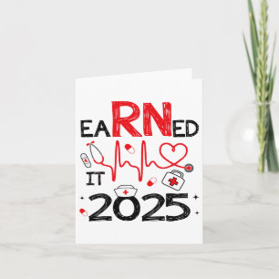 Tarjeta Ganó En 2025 Para La Graduación De Enfermeras O Rn