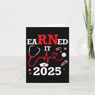 Tarjeta Ganó En 2025 Para La Graduación De Enfermeras O Rn