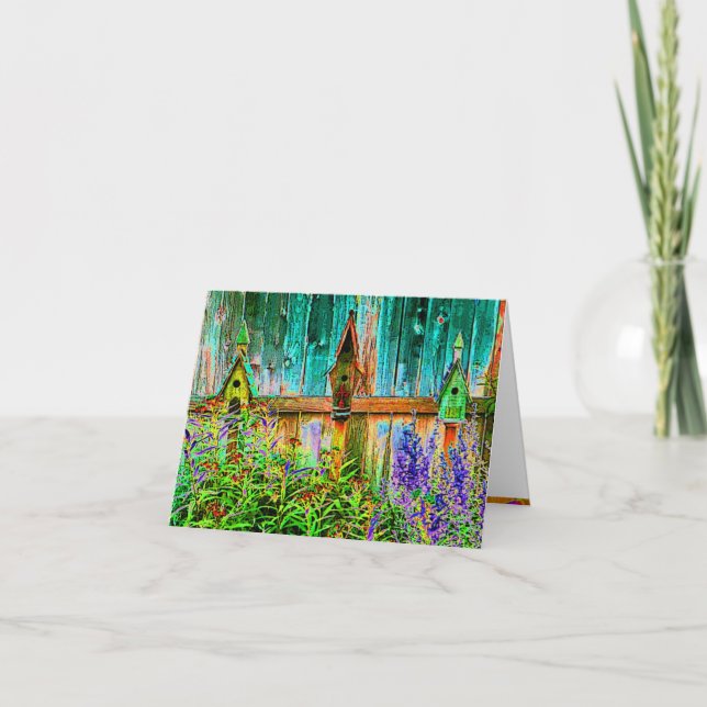 Tarjeta Garden Condos Notecard (Anverso)