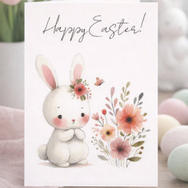 Tarjeta Garden Grace – Delicia del conejo de Pascua