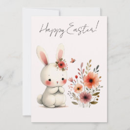 Tarjeta Garden Grace – Easter Bunny Delight