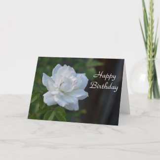 Tarjeta Gardenia del feliz cumpleaños