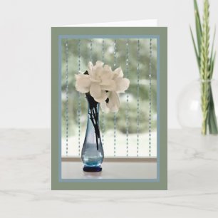 Tarjeta Gardenia teñido