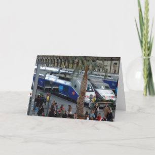 Tarjeta Gare de Lyon. París, Francia