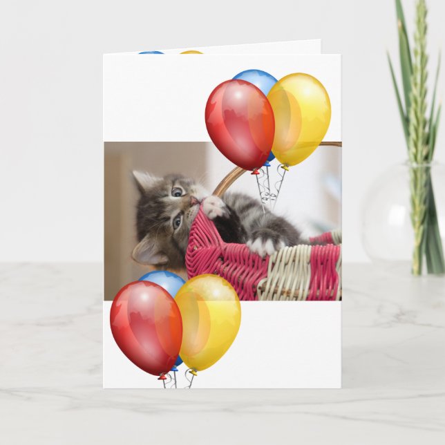 Tarjeta Gatito (Anverso)