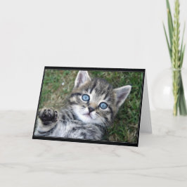 Tarjeta Gatito de "Hewwo"