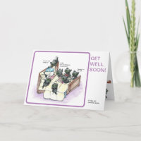 gatito negro caprichoso conseguir una buena carta