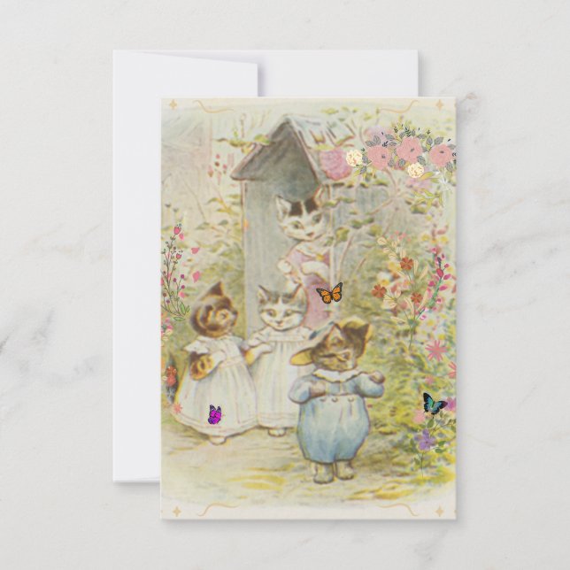 Tarjeta Gatitos (Anverso)