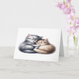 Tarjeta Gatitos adorables